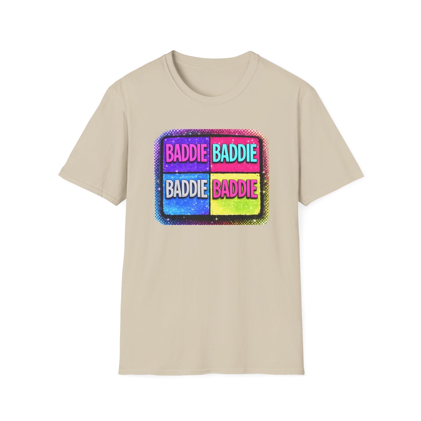 BADDIE POP ART - Unisex Soft Style T-Shirt