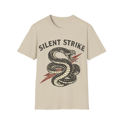 SILENT STRIKE - ((BIG PRINT)) - Unisex Soft Style T-Shirt