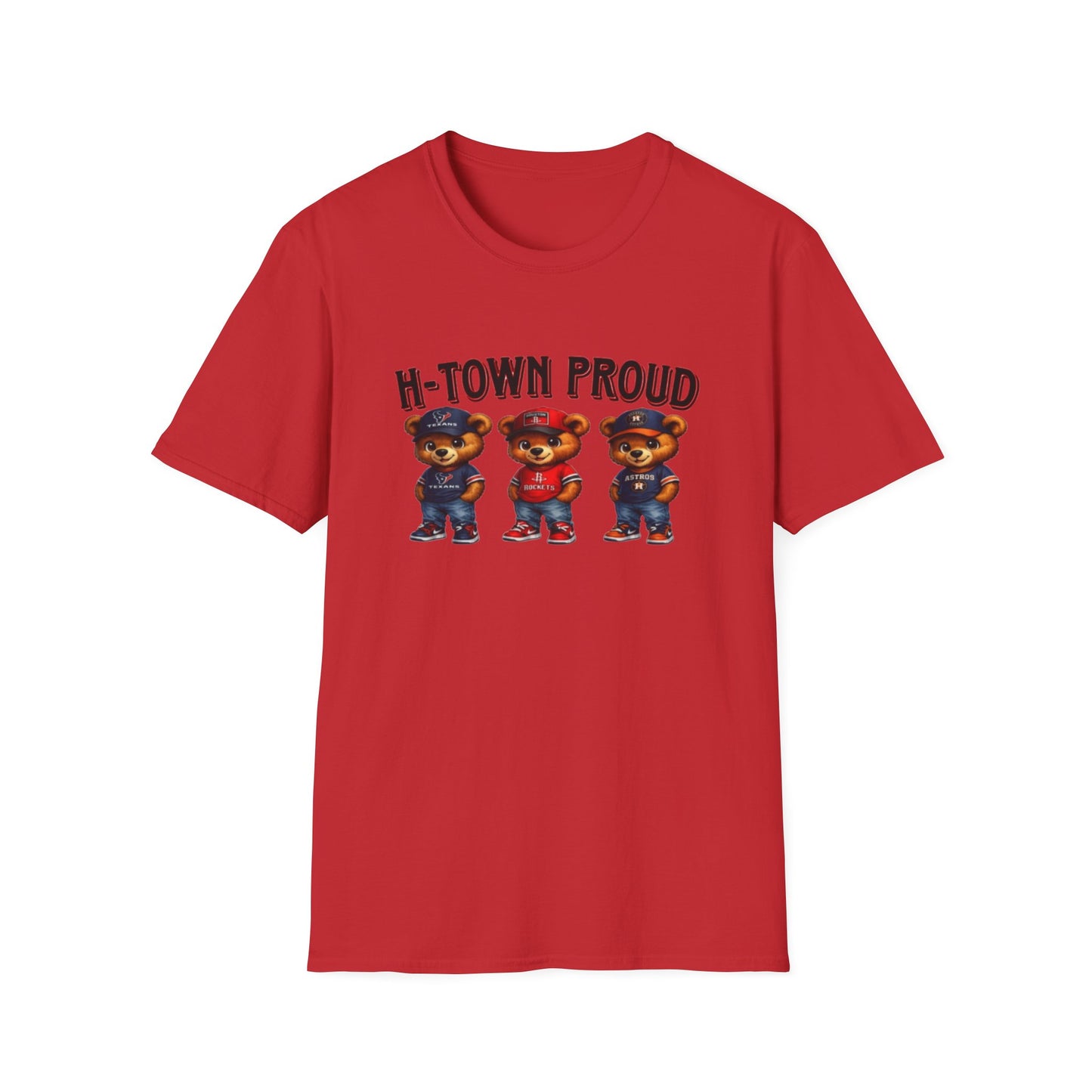 H-TOWN PROUD BEARS - Unisex Soft Style T-Shirt