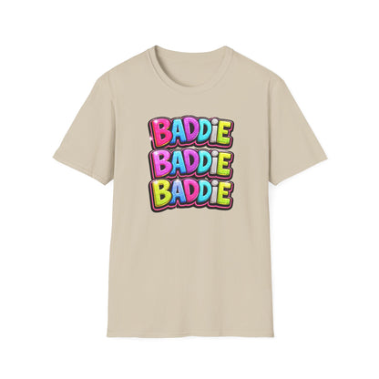 BADDIE X3 - Unisex Soft Style T-Shirt
