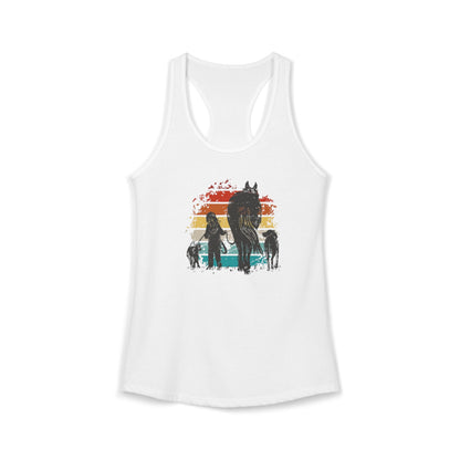A DAY IN THE COUNTRY – Women's Ideal Racerback Tank