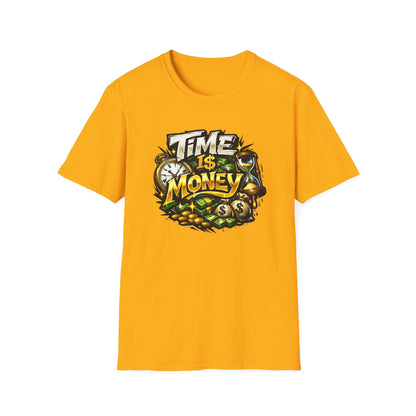 TIME IS MONEY - Unisex Soft Style T-Shirt