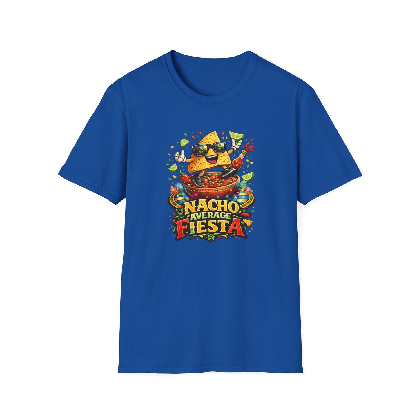 NACHO AVERAGE FIESTA - Unisex Soft Style T-Shirt