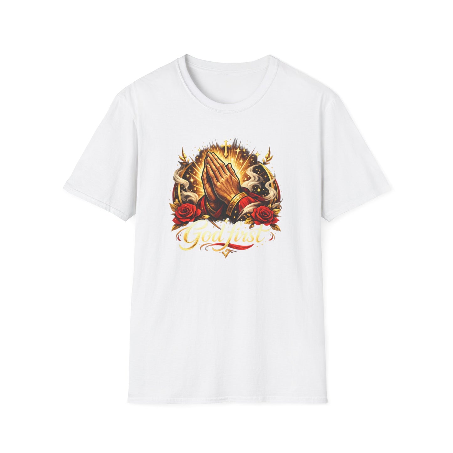 GOD FIRST - Unisex Soft Style T-Shirt
