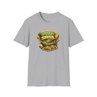 PASS ME THE GREEN SALSA - Unisex Softstyle T-Shirt