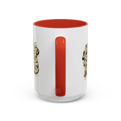 MAKING BOSS MOVES - Accent Coffee Mug (11, 15oz)