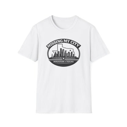 MISSING MY CITY-HOUSTON - Unisex Soft Stlye T-Shirt