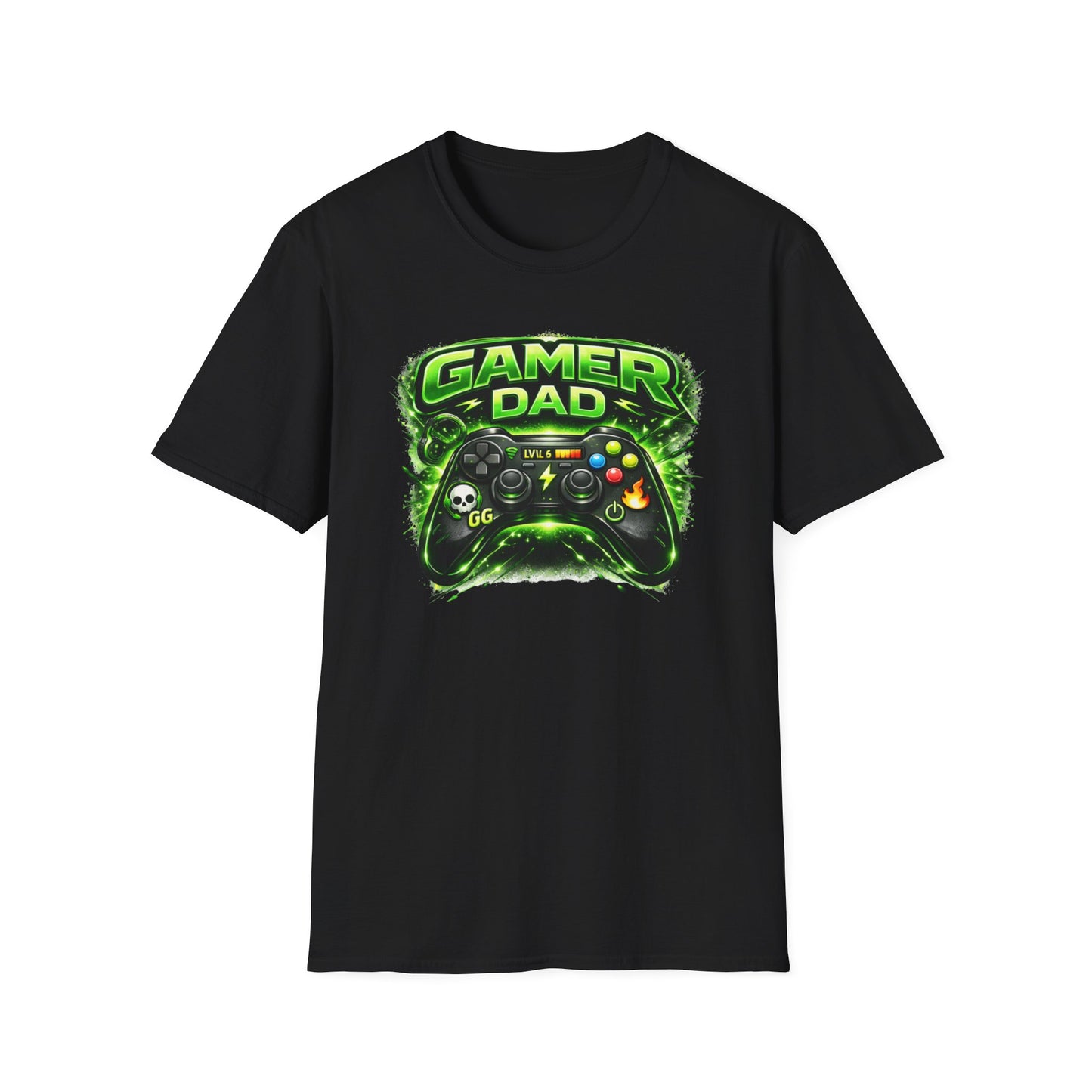 GAMER DAD - Unisex Soft Style T-shirt