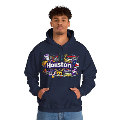 Houston Culture Hoodie | H-Town 713 Streetwear Pull-Over
