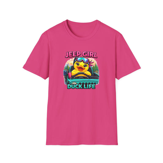 JEEP GIRL-DUCK LIFE - Unisex Softstyle T-Shirt
