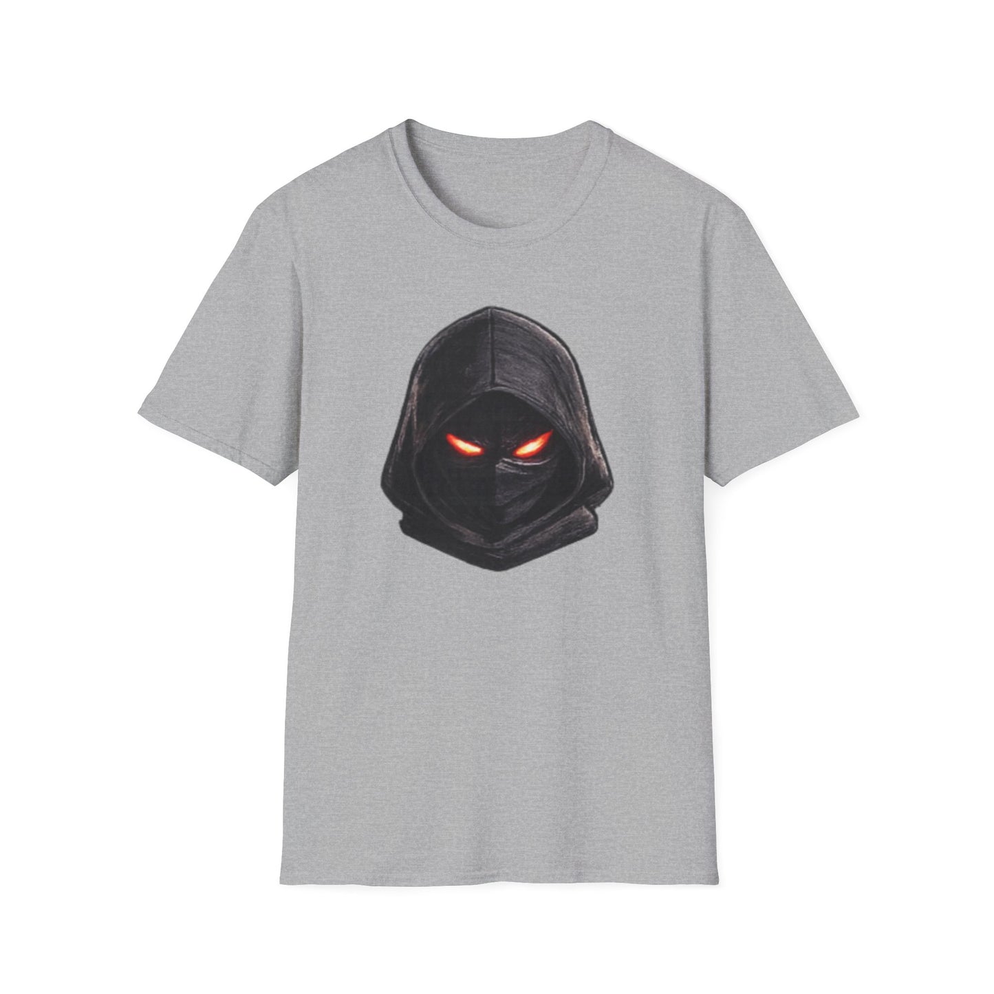 HOODED NINJA HEAD - Unisex Soft Style T-shirt