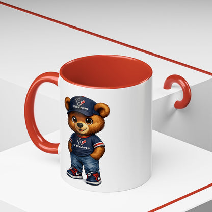 BERRY - REPPIN THE TEXANS - Accent Coffee Mug (11, 15oz)