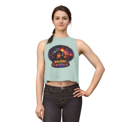 MUSIC IS MY SOUL - Women's Crop Top