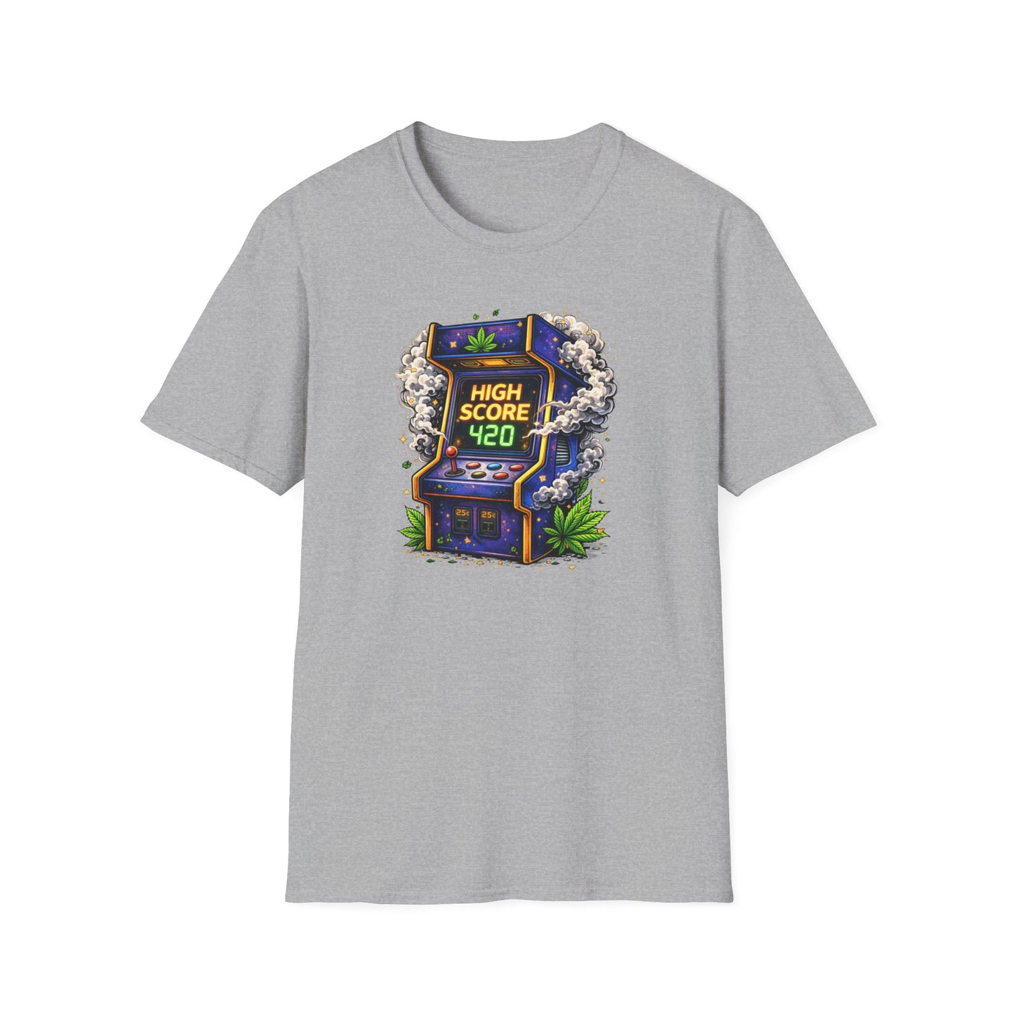 HIGH SCORE-420 - Unisex Soft Style T-Shirt
