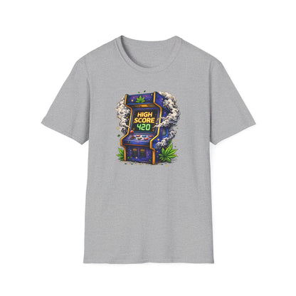 HIGH SCORE-420 - Unisex Soft Style T-Shirt