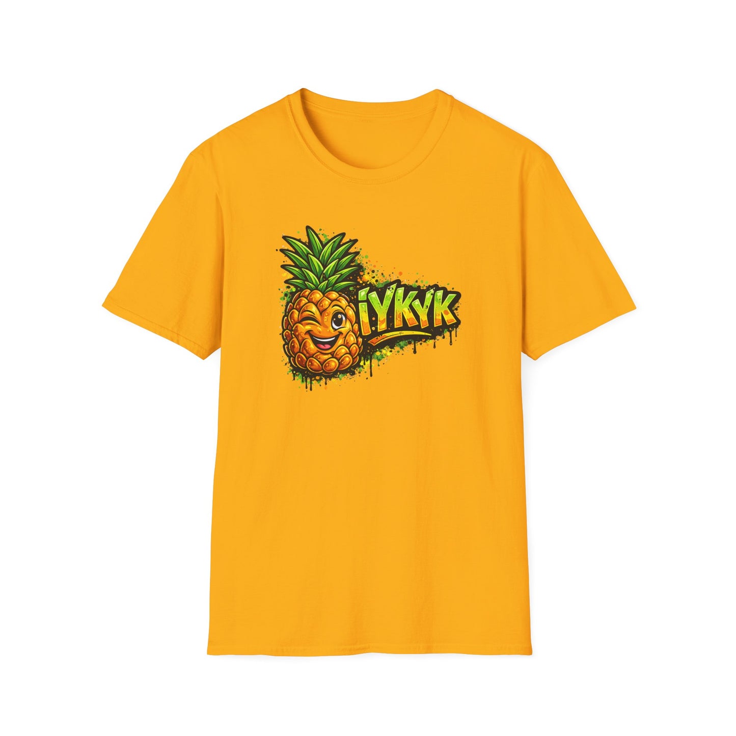 WINKING PINEAPPLE-IYKYK - Unisex Soft Style T-Shirt