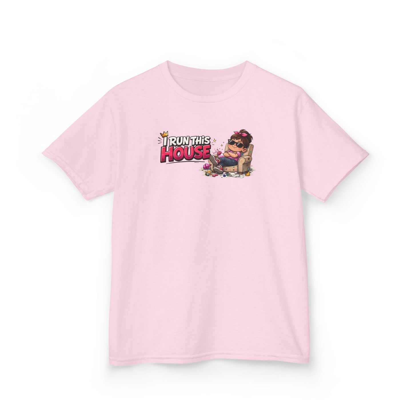 I RUN THIS HOUSE - Kids Cotton Tee