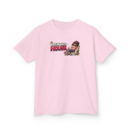 I RUN THIS HOUSE - Kids Cotton Tee