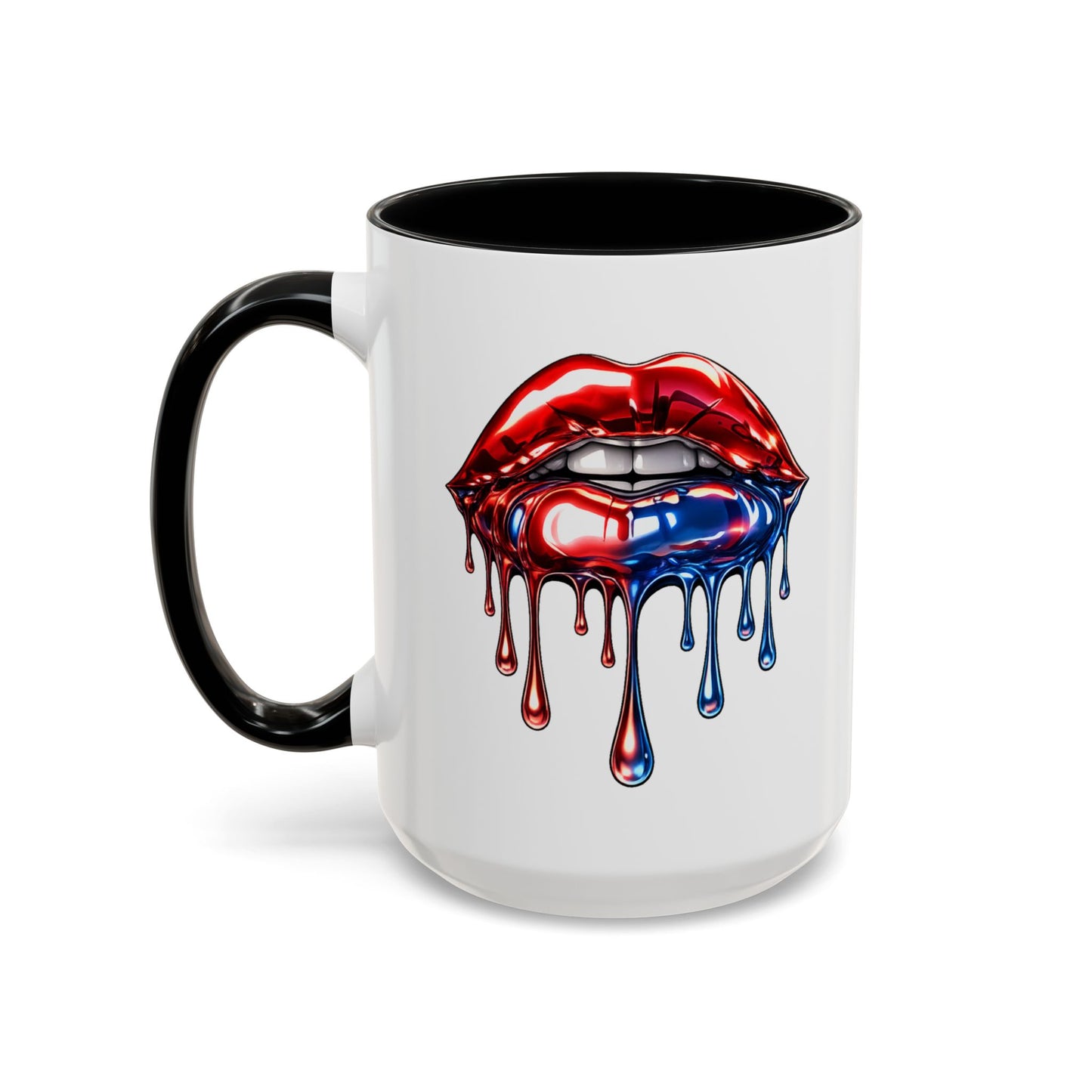 METALIC LIPS - Accent Coffee Mug (11, 15oz)