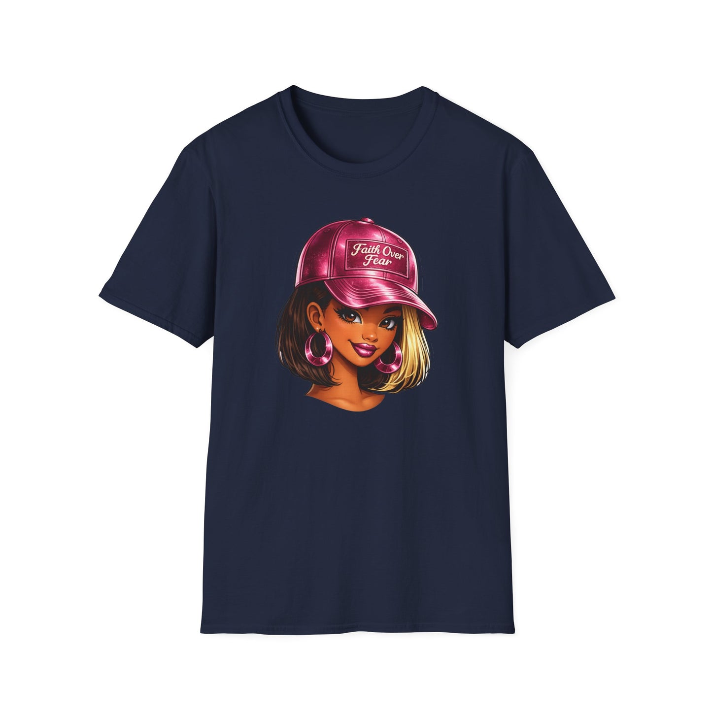 FAITH OVER FEAR - Unisex Soft Style T-Shirt