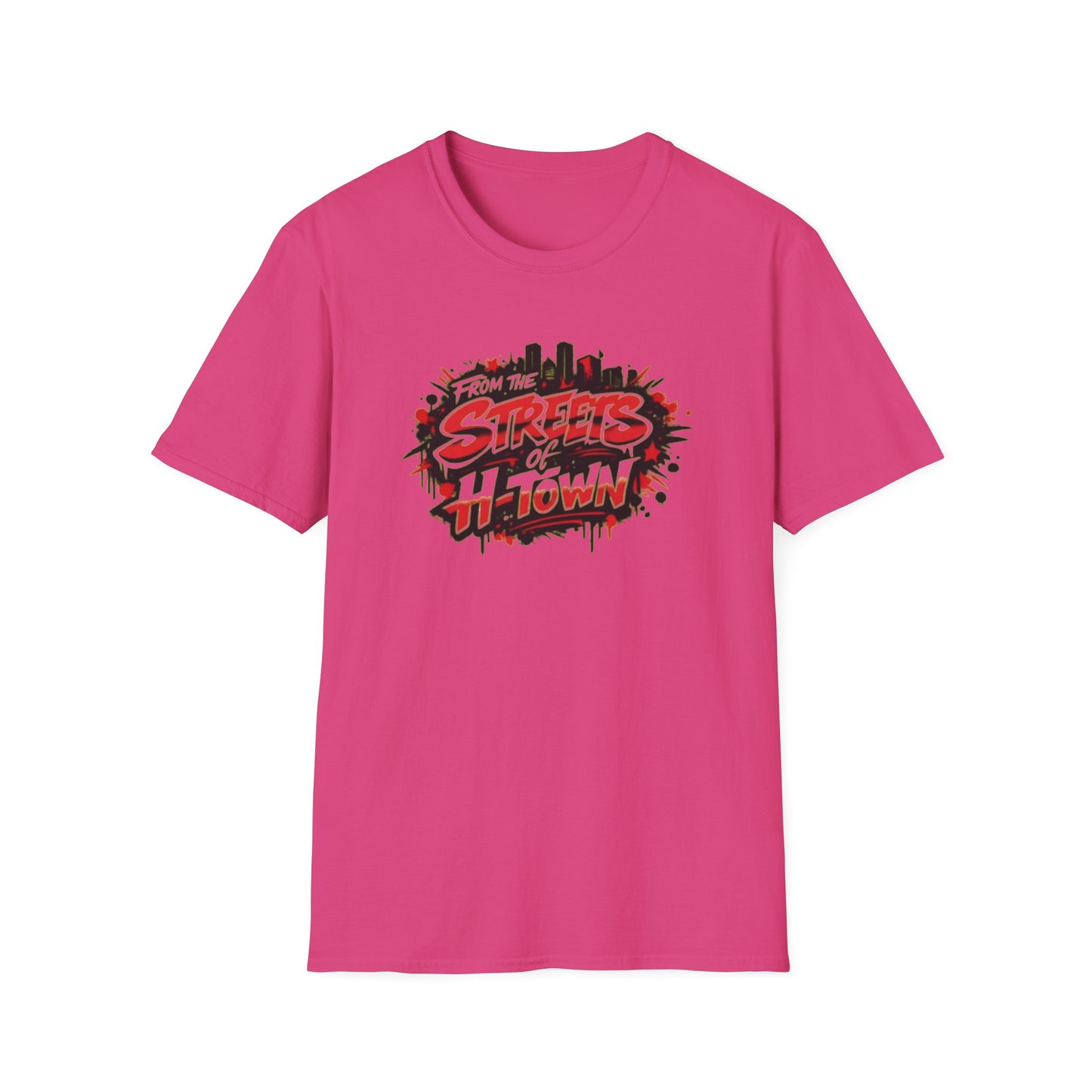 FROM THE STREETS OF H-TOWN - Unisex Soft Style T-Shirt