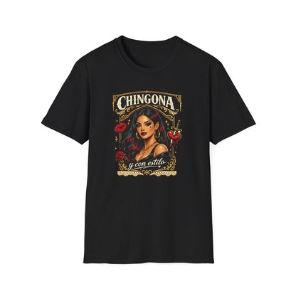 CHINGONA Y CON ESTILO - Unisex Soft Style T-Shirt