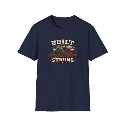BUILT COUNTRY STRONG - Unisex Soft Style T-Shirt