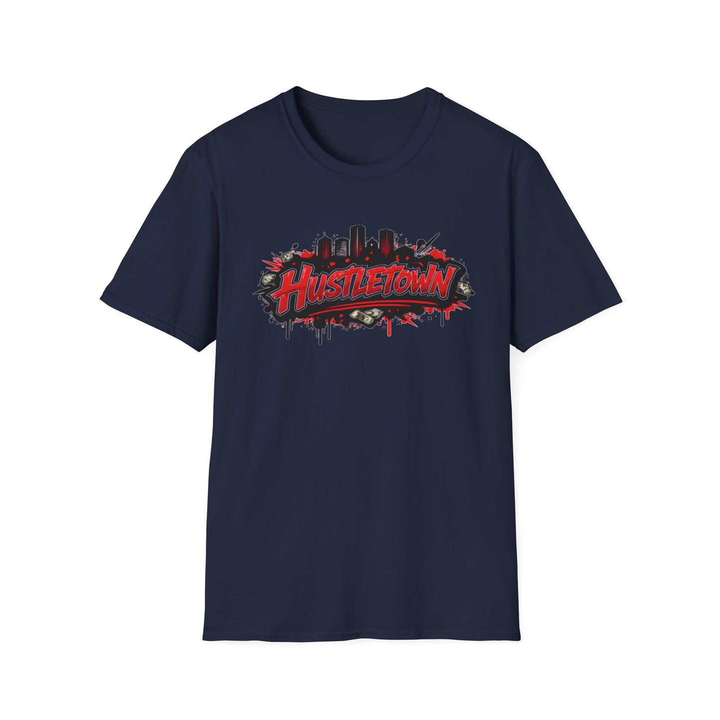 HUSTLETOWN - Unisex Soft Style T-Shirt