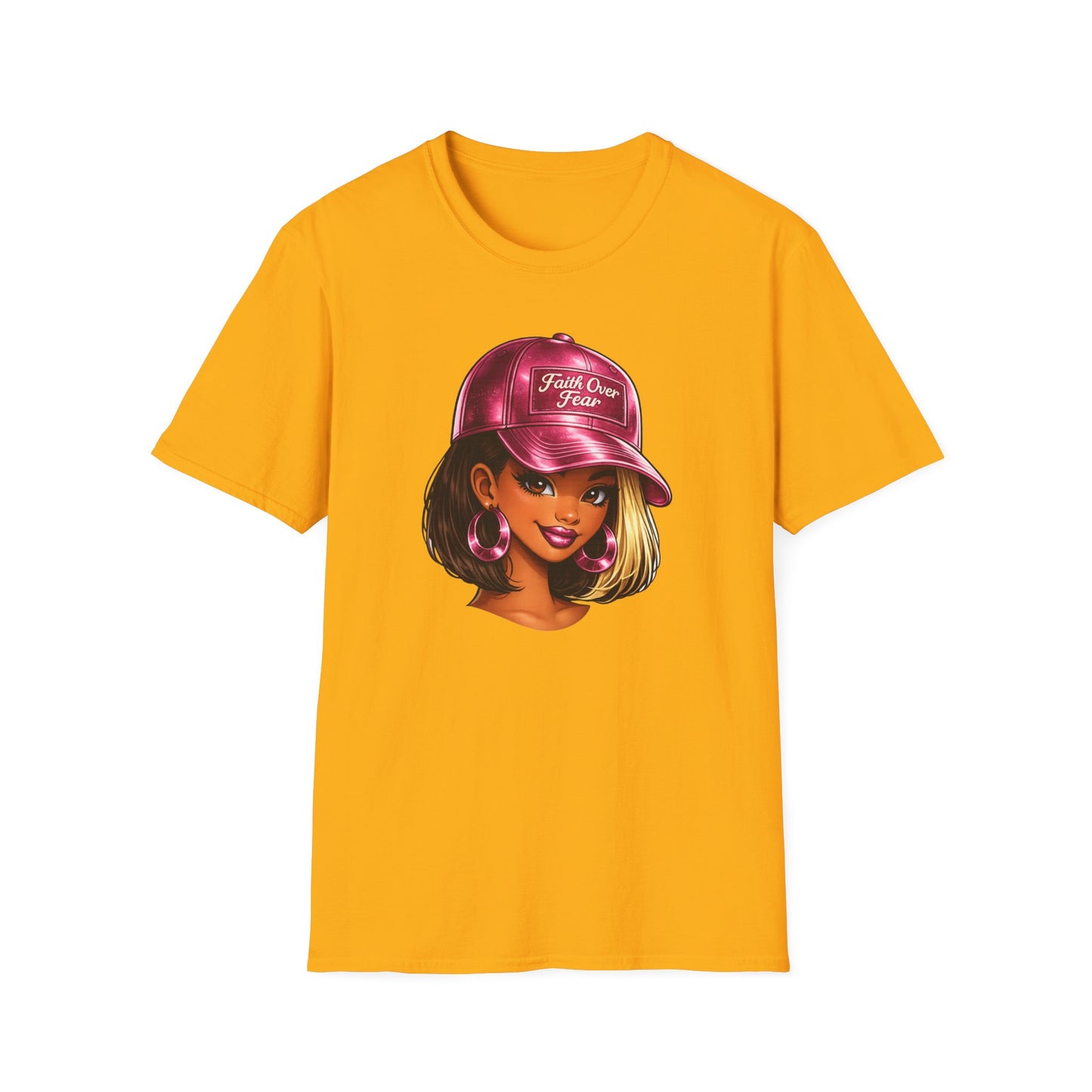 FAITH OVER FEAR - Unisex Soft Style T-Shirt