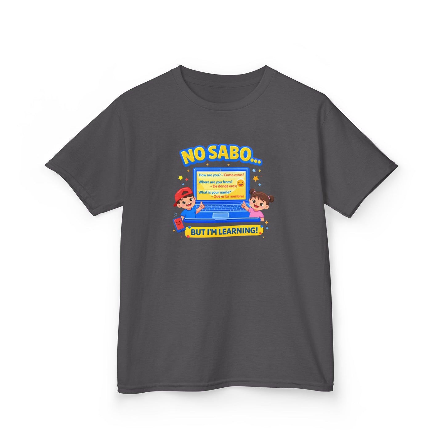 NO SABO-BUT I'M LEARNING - Kids Cotton™ Tee