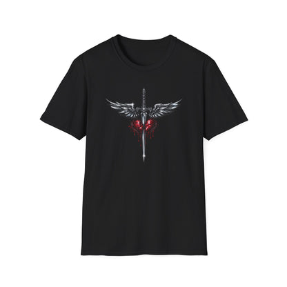 SWORD IN HEART - Unisex Soft Style T-Shirt