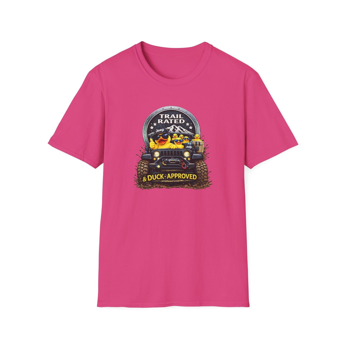 TRAIL RATED & DUCK APPROVED - Unisex Softstyle T-Shirt
