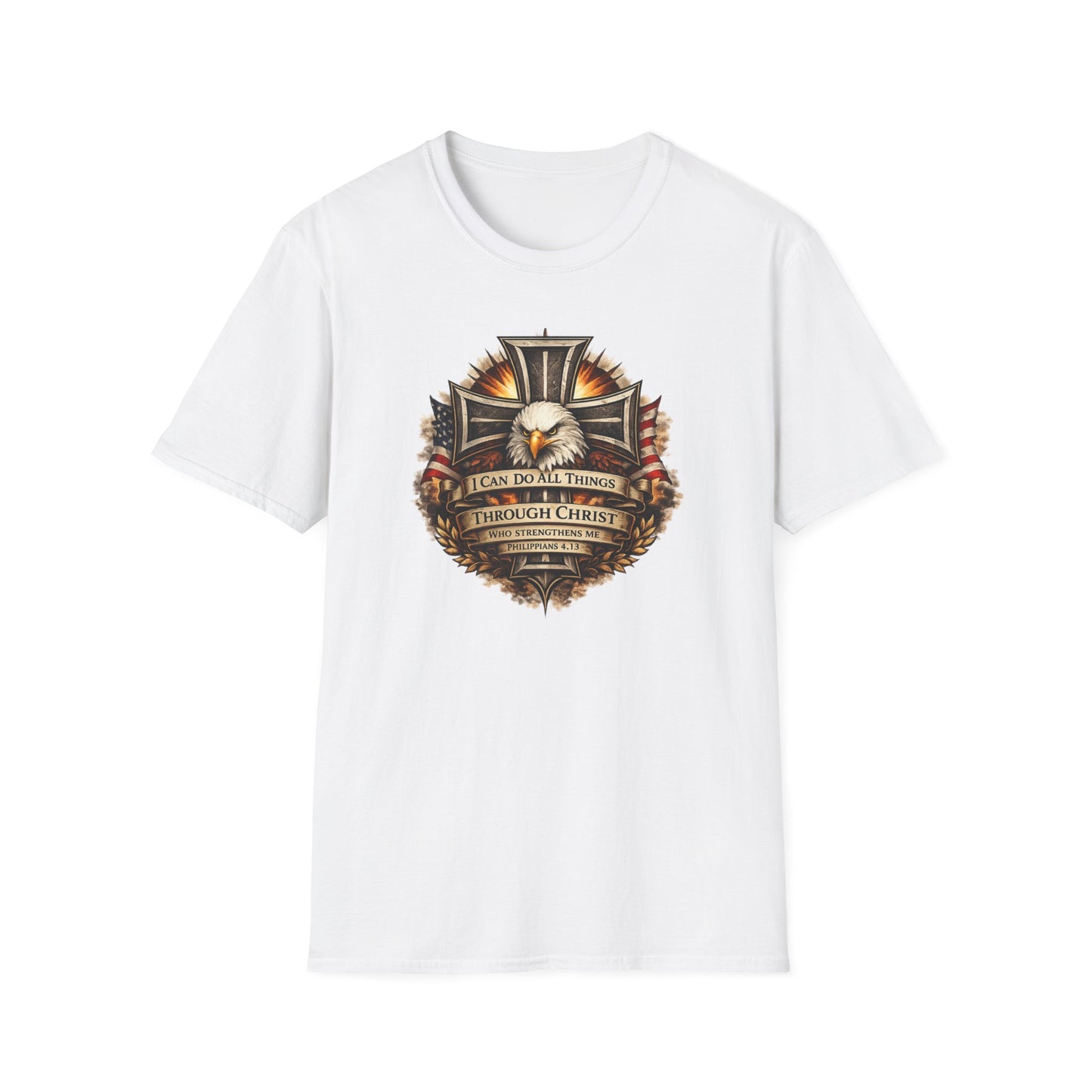 I CAN DO ALL THINGS THROUGH CHRIST - Unisex Soft Style T-Shirt