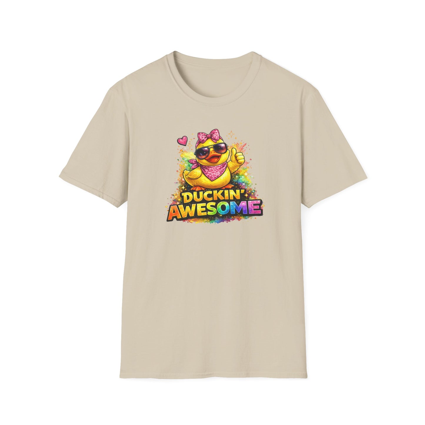 DUCKIN AWESOME - Unisex Soft Style T-Shirt