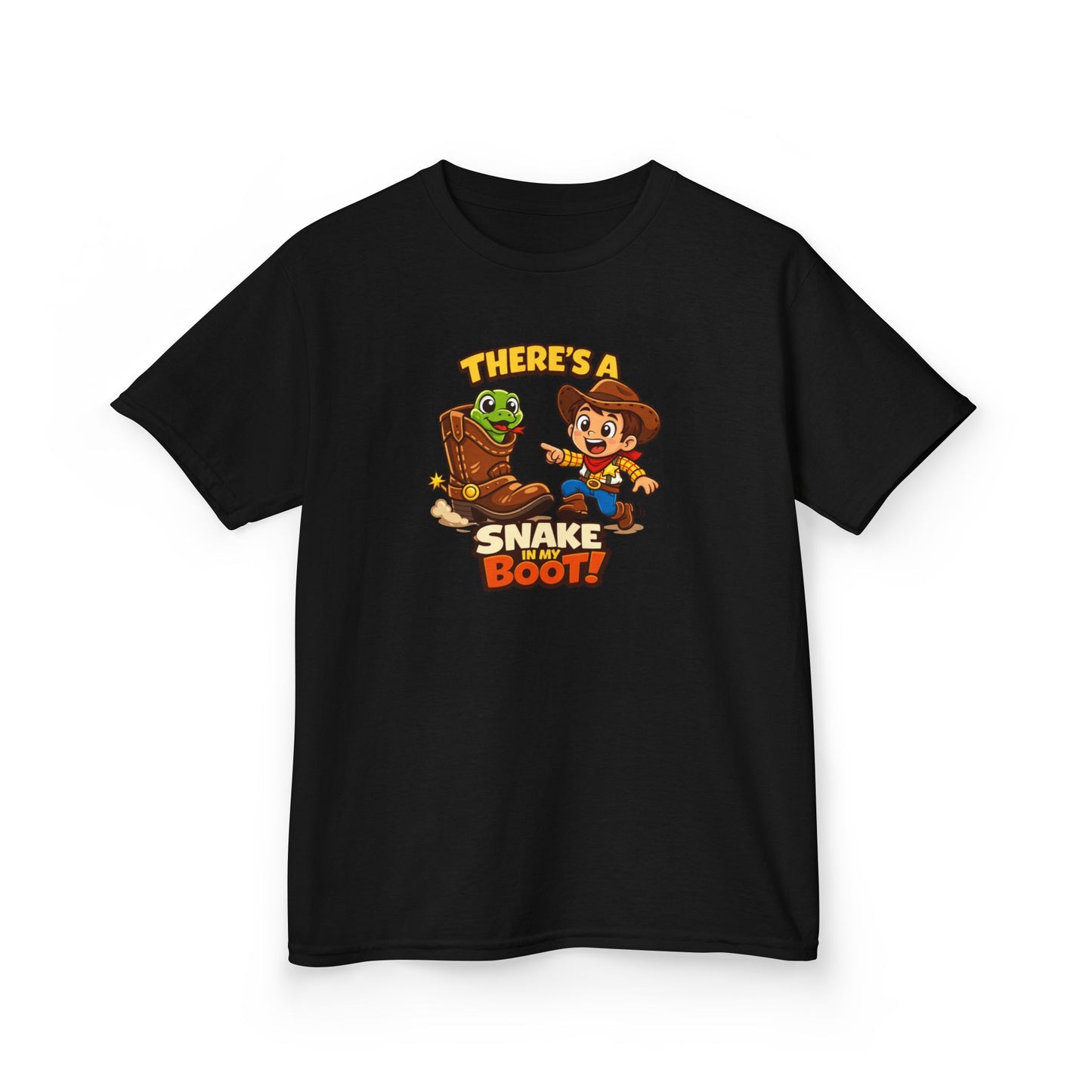 THERE'S A SNAKE IN MY BOOT - Kids Cotton™ Tee