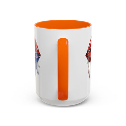 METALIC LIPS - Accent Coffee Mug (11, 15oz)