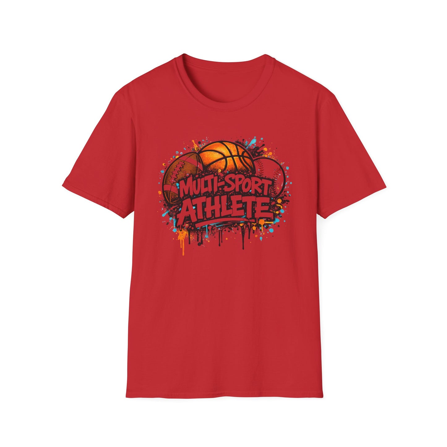 MULTI SPORT ATHLETE - Unisex Soft Style T-Shirt