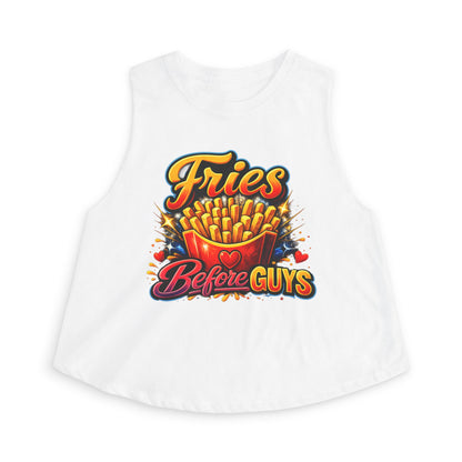 FRIES BEFORE GUYS - Women's Crop Top