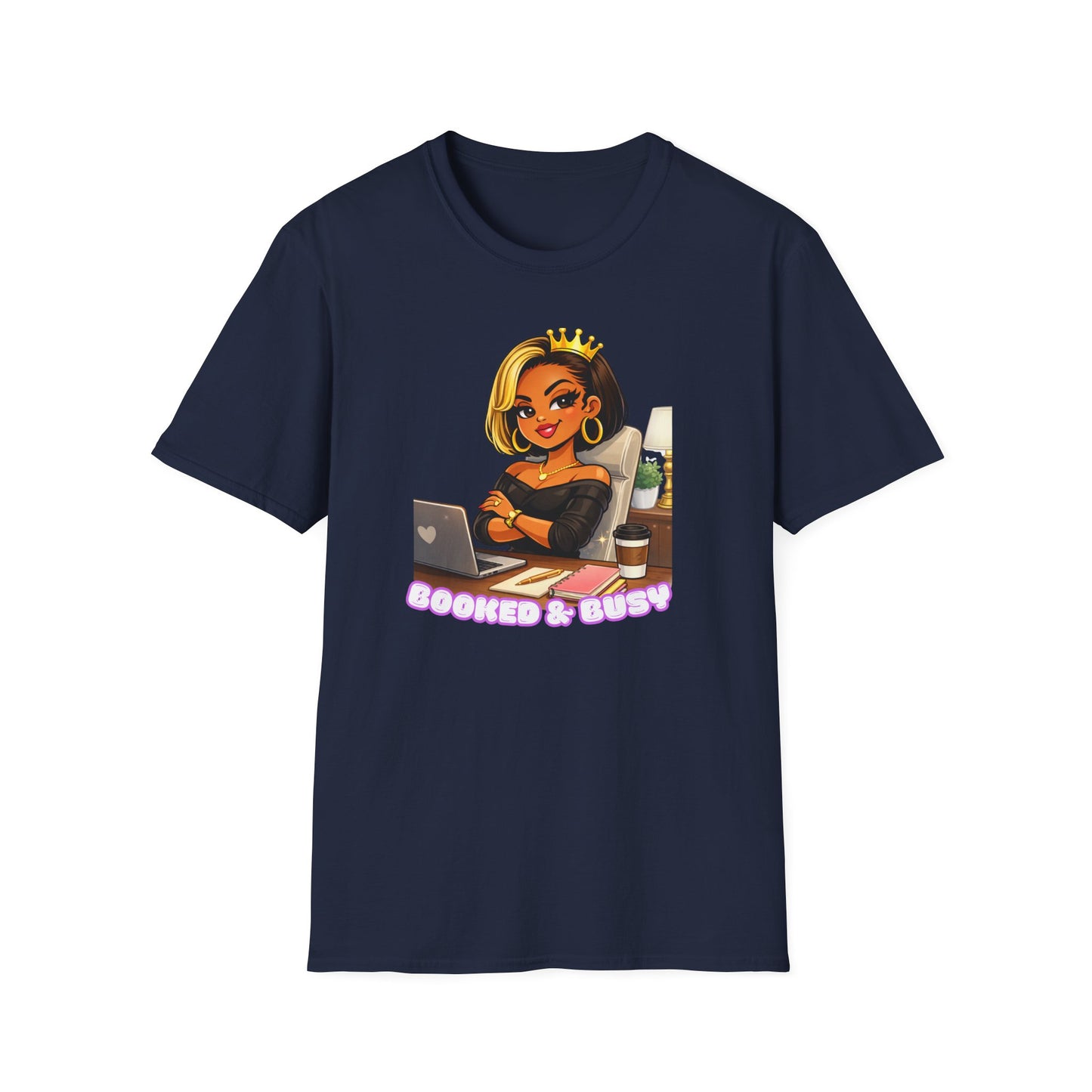 BOOKED & BUSY - Unisex Soft Style T-Shirt