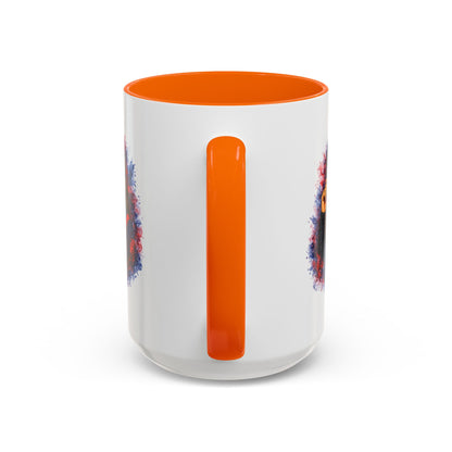TEXANS GIRL REPPIN - Accent Coffee Mug (11, 15oz)