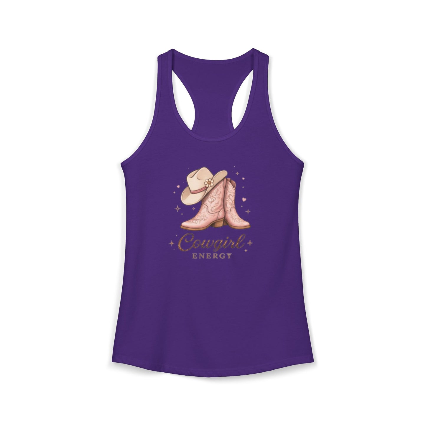 COWGIRL ENERGY – Women's Ideal Racerback Tank