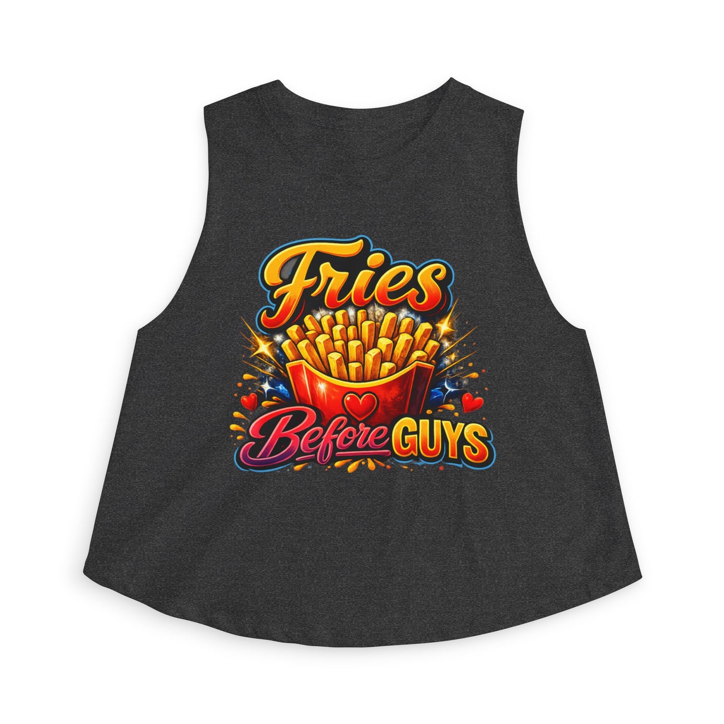FRIES BEFORE GUYS - Women's Crop Top