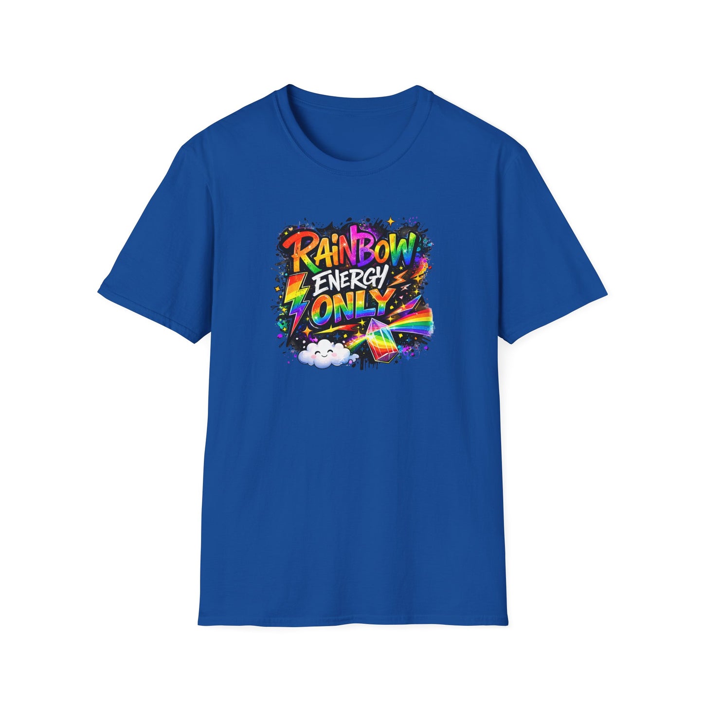 RAINBOW ENERGY ONLY - Unisex Softstyle T-Shirt