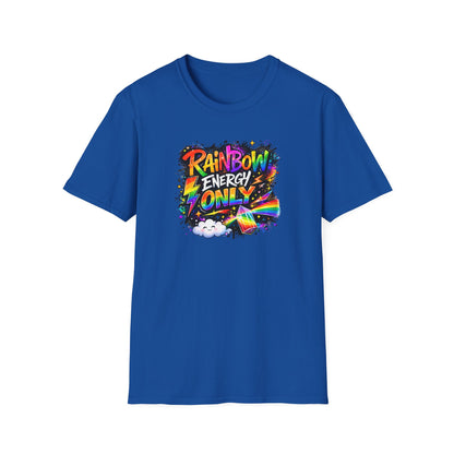 RAINBOW ENERGY ONLY - Unisex Softstyle T-Shirt