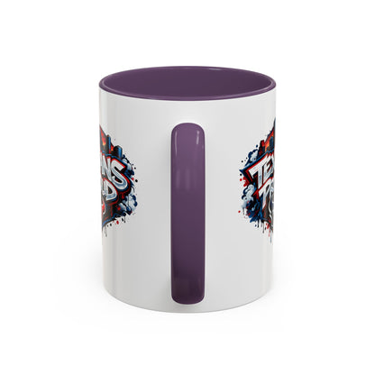 TEXANS PROUD - Accent Coffee Mug (11, 15oz)