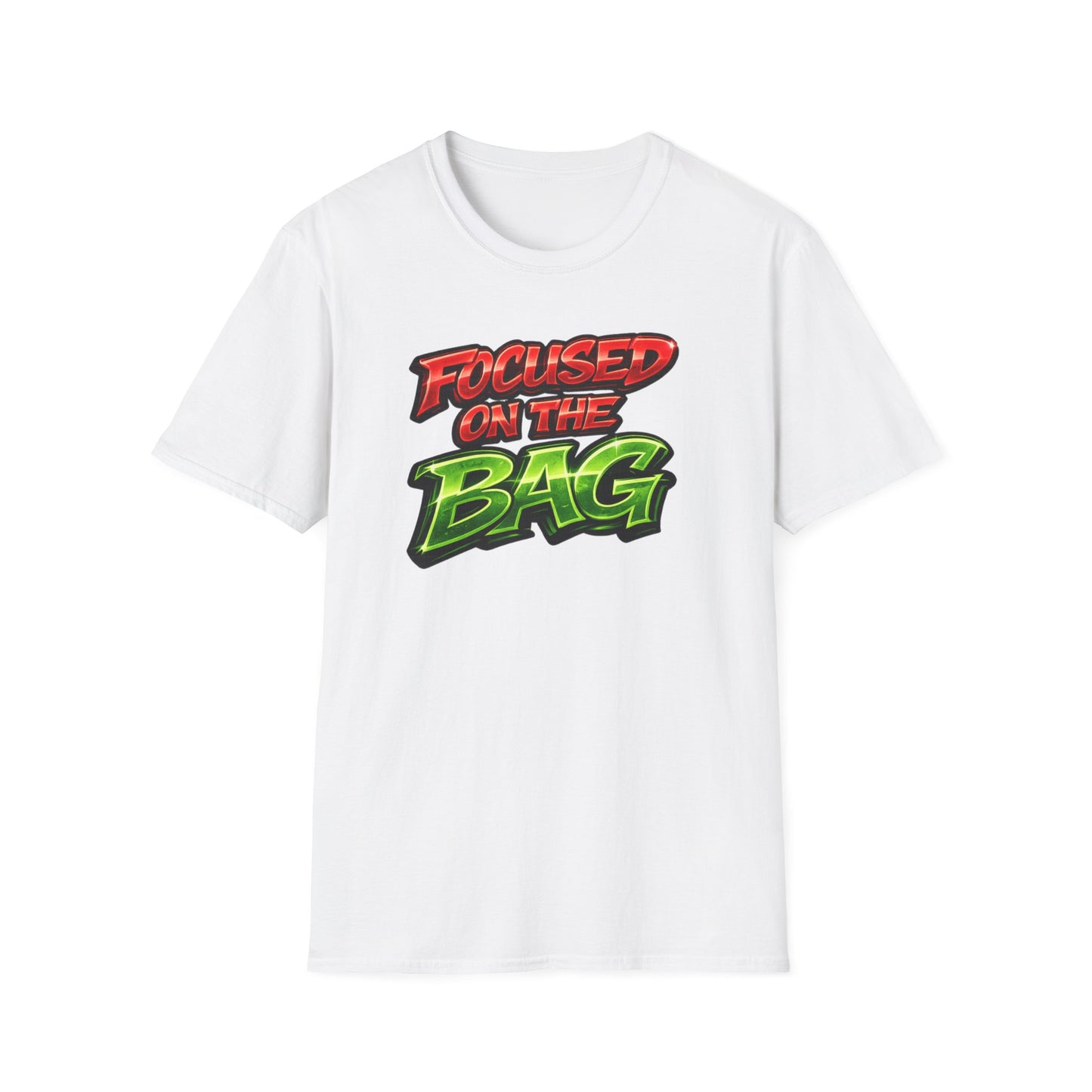 FOCUSED ON THE BAG - Unisex Soft Style T-Shirt