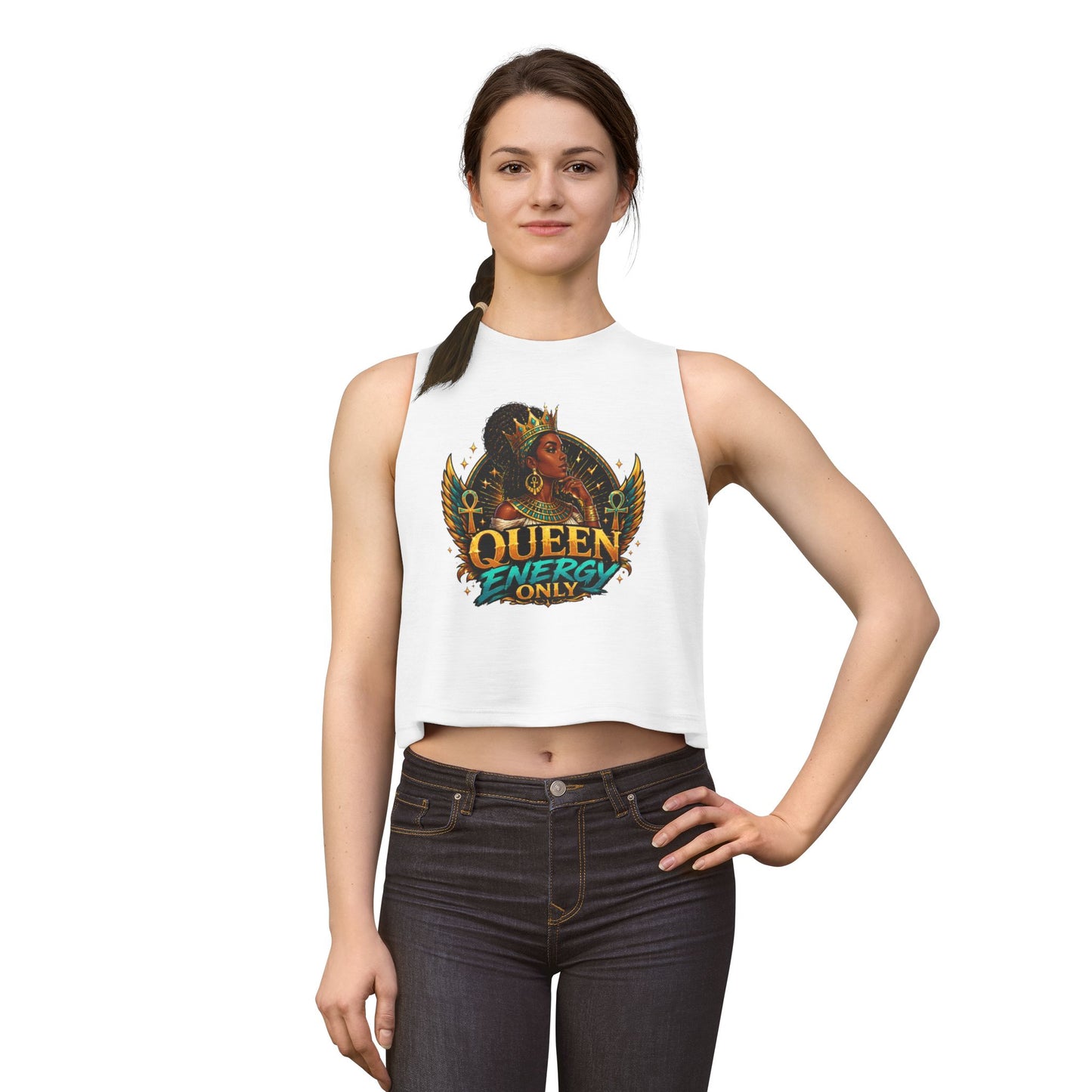 QUEEN ENERGY ONLY - Women's Crop Top