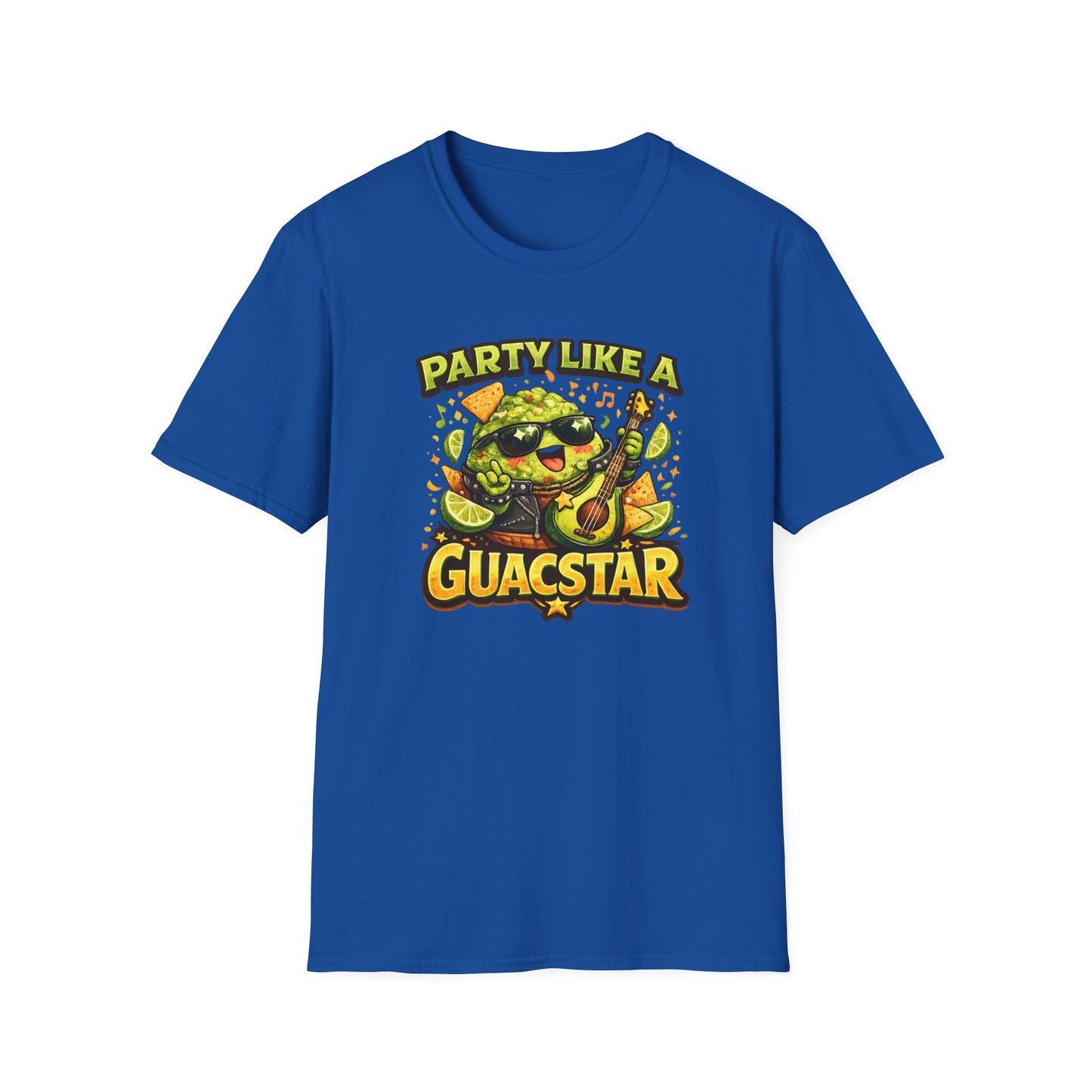 PARTY LIKE A GUACSTAR - Unisex Soft Style T-Shirt
