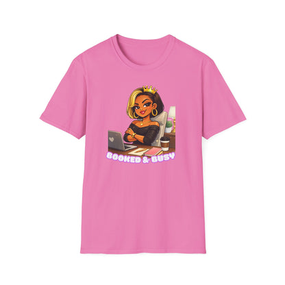 BOOKED & BUSY - Unisex Soft Style T-Shirt