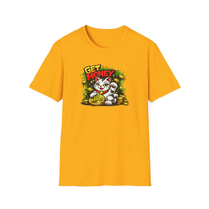 GET MONEY-STAY BLESSED - Unisex Soft Style T-Shirt